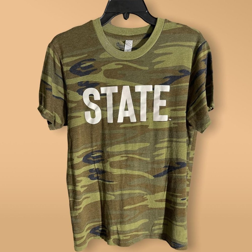Mens STATE Camo Short Sleeve Tshirt